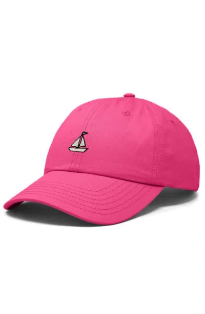 Dalix Sail Dad Cap In Pink