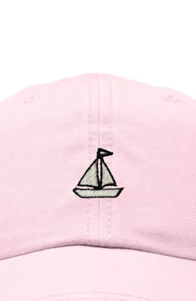 Dalix Sail Dad Cap In Pink