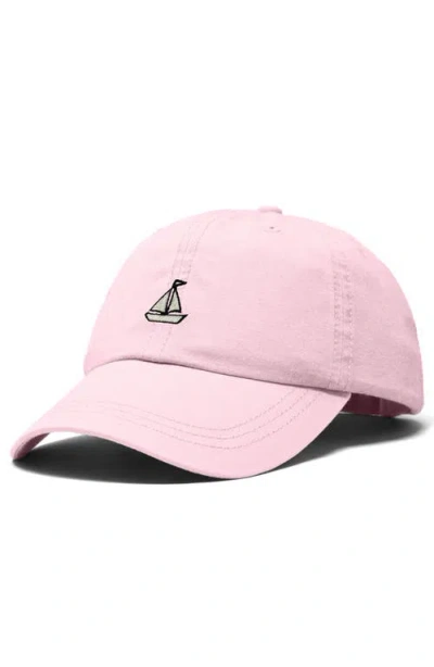 Dalix Sail Dad Cap In Pink
