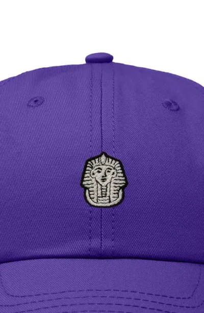 Dalix Pharaoh Dad Cap In Purple