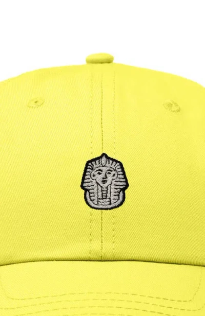 Dalix Pharaoh Dad Cap In Yellow