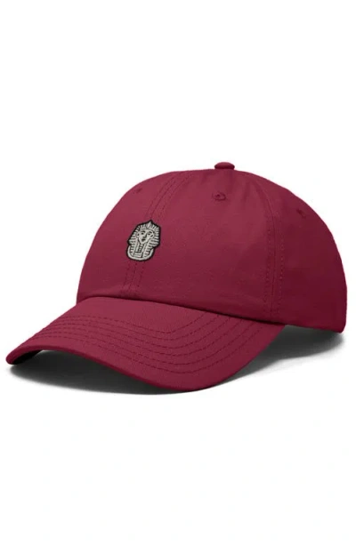 Dalix Pharaoh Dad Cap In Burgundy
