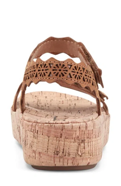Earth ® Slata Ankle Strap Platform Sandal In Multi
