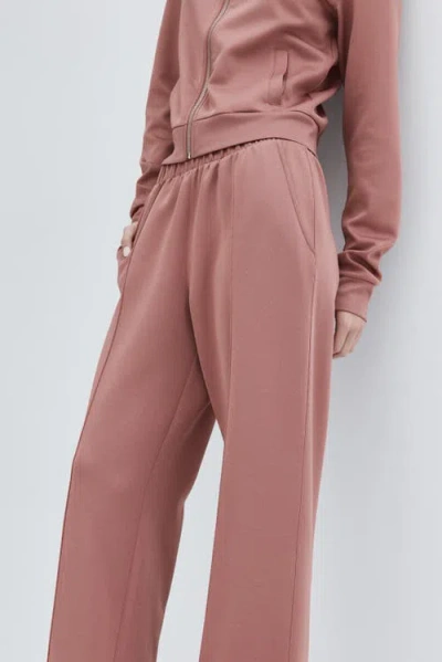 H&m Crease-front Pull-on Pants In Pink