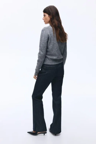 H&m High Flared Jeans In Blue