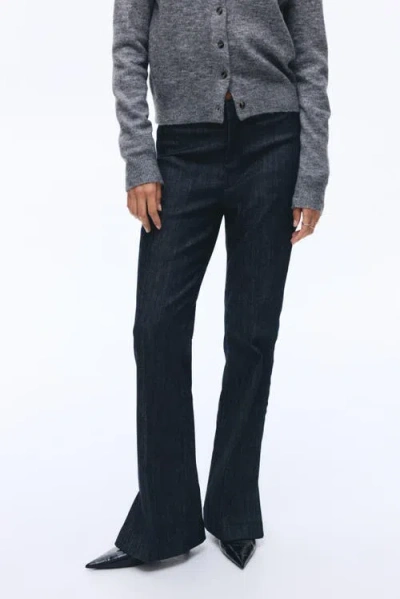 H&m High Flared Jeans In Blue