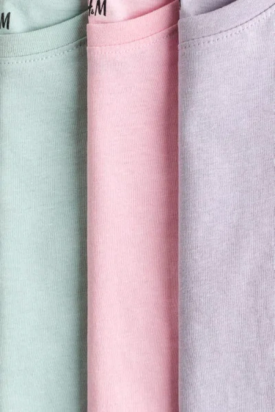 H&m 3-pack T-shirts In Multi