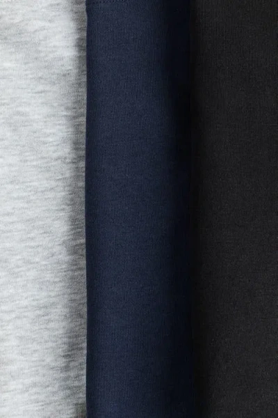 H&m 3-pack Brushed-inside Sweatshirts In Multi