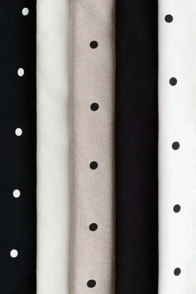 H&m 5-pack T-shirts In Multi