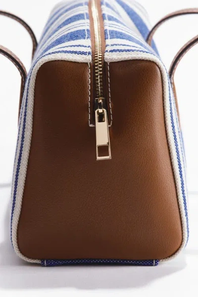 H&m Rectangular Canvas Shoulder Bag In Multi
