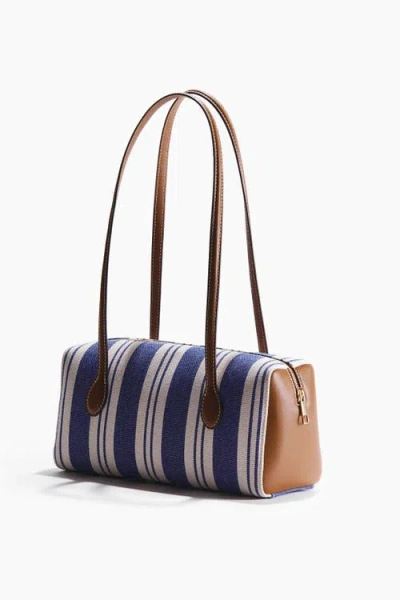 H&m Rectangular Canvas Shoulder Bag In Multi