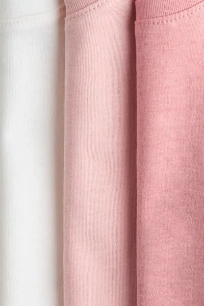 H&m 3-pack T-shirts In Multi