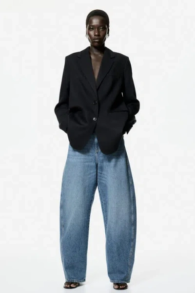 H&m Single-breasted Blazer In Black