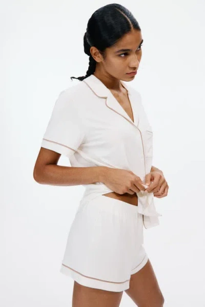 H&m Viscose-blend Pyjamas In Neutral