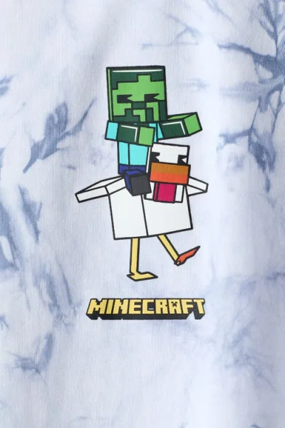 H&m Printed T-shirt In Blue