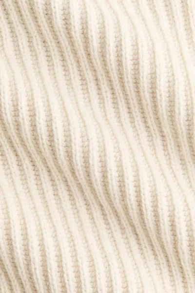 H&m Oversized Wool-blend Jumper In White