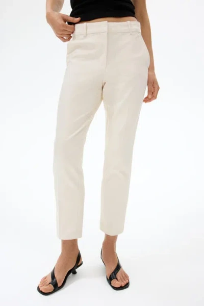 H&m Slacks In White