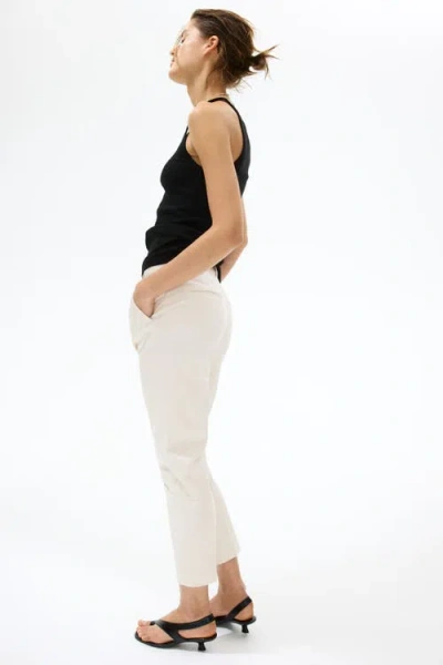 H&m Slacks In White