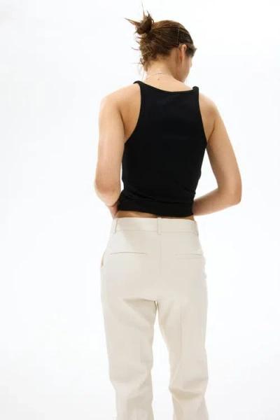 H&m Slacks In White