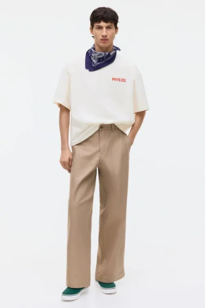 H&m Oversized Printed T-shirt In White
