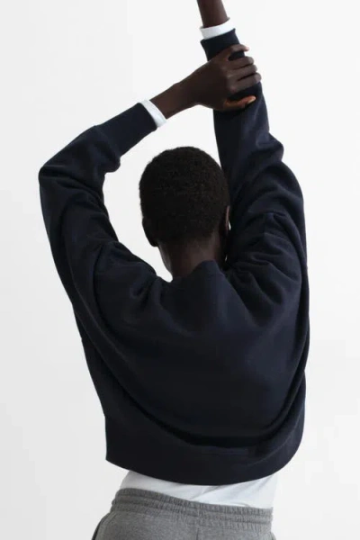 H&m Oversized Sweatshirt In Blue