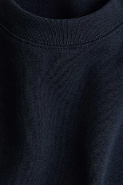 H&m Oversized Sweatshirt In Blue