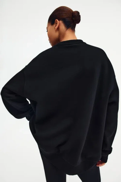 H&m Oversized Sweatshirt In Black