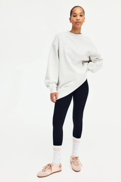 H&m Oversized Sweatshirt In White