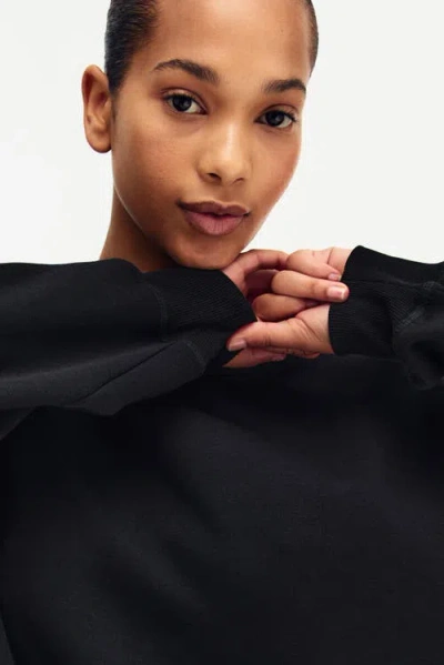 H&m Oversized Sweatshirt In Black