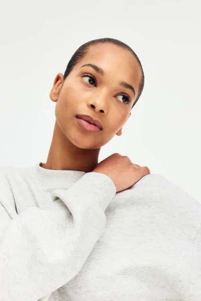 H&m Oversized Sweatshirt In White