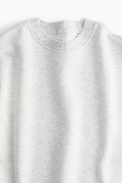 H&m Oversized Sweatshirt In White