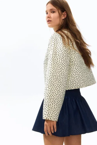 H&m Oversized Quilted Jacket In Neutral