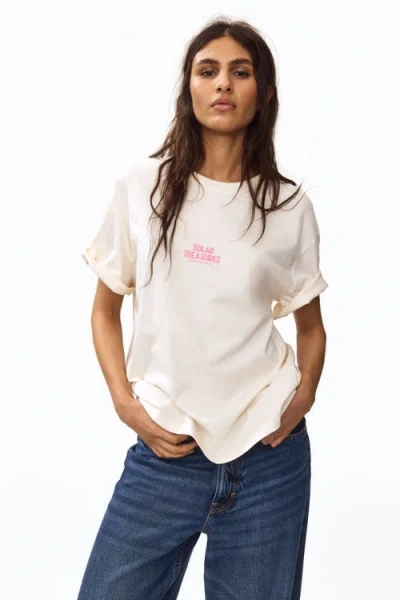 H&m Oversized T-shirt In Multi