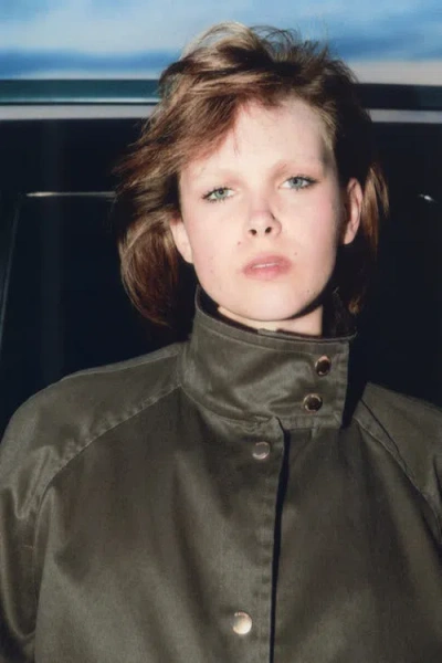 H&m Oversized Cargo Jacket In Green