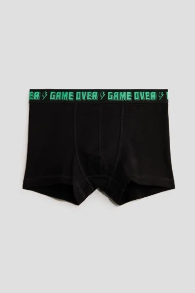 H&m 5-pack Trunks In Black