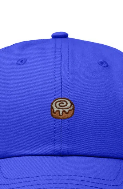 Dalix Cinnamon Roll Dad Cap In Blue
