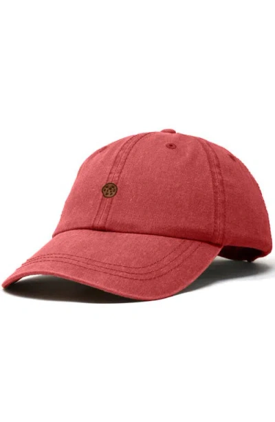 Dalix Cookie Dad Cap In Red