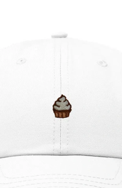 Dalix Cupcake Dad Cap In White