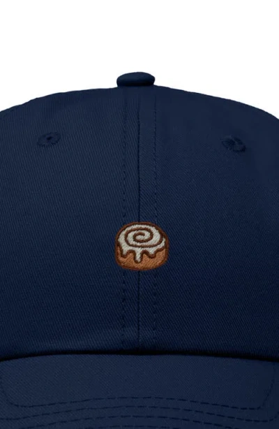 Dalix Cinnamon Roll Dad Cap In Blue