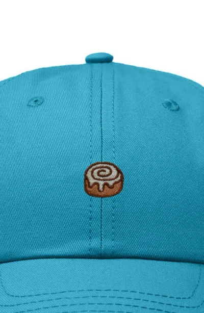 Dalix Cinnamon Roll Dad Cap In Blue