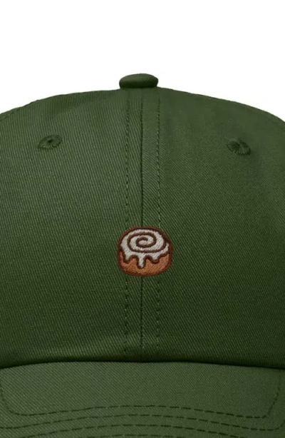 Dalix Cinnamon Roll Dad Cap In Green