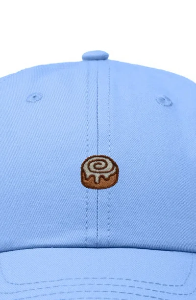 Dalix Cinnamon Roll Dad Cap In Blue