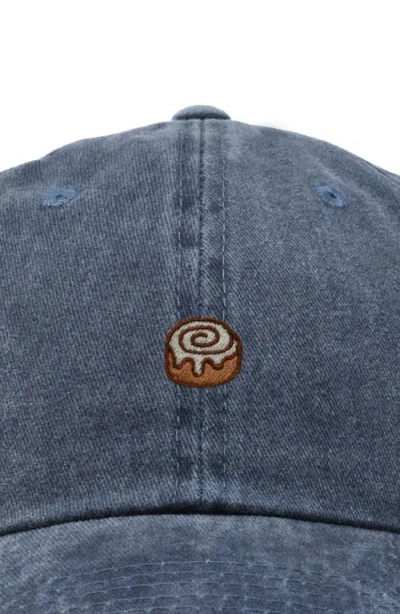 Dalix Cinnamon Roll Dad Cap In Blue