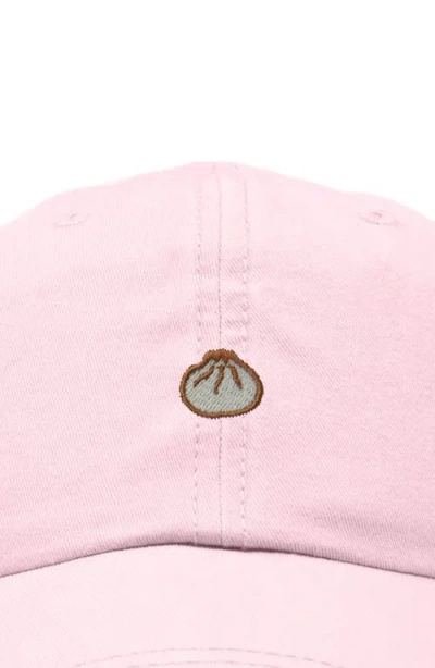 Dalix Dumpling Dad Cap In Pink