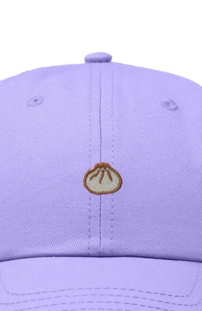 Dalix Dumpling Dad Cap In Purple