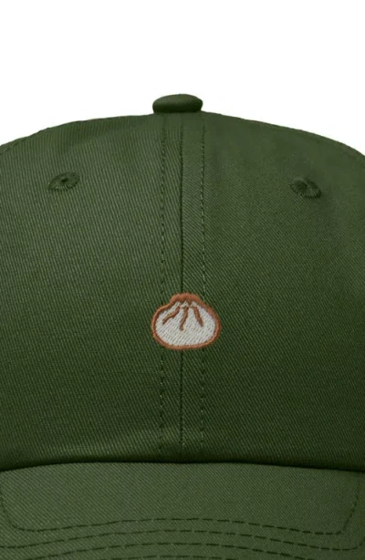 Dalix Dumpling Dad Cap In Green