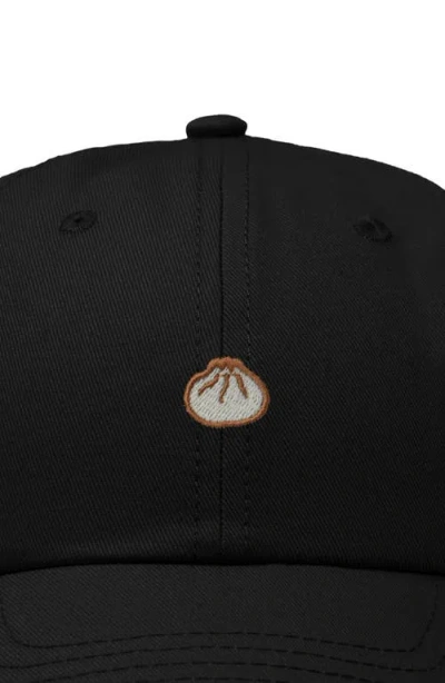 Dalix Dumpling Dad Cap In Black