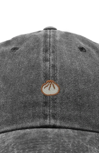 Dalix Dumpling Dad Cap In Black