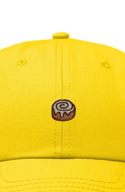 Dalix Cinnamon Roll Dad Cap In Gold