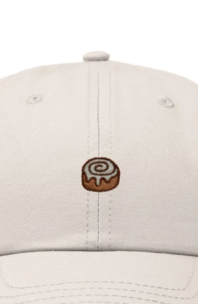 Dalix Cinnamon Roll Dad Cap In Sand